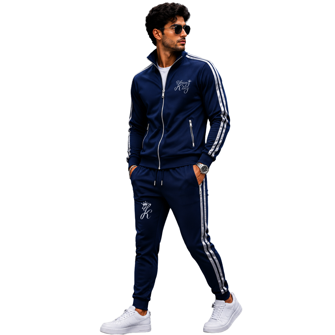 Navy Blue Men's Tracksuit